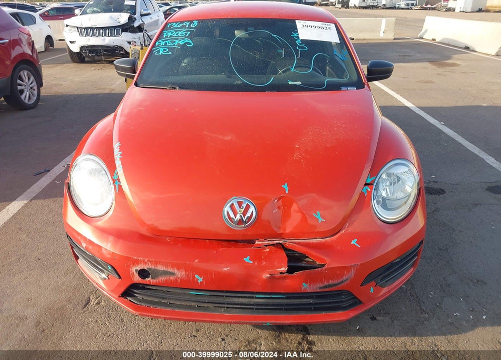 2017 VOLKSWAGEN BEETLE #PINKBEETLE/1.8T CLASSIC/1.8T S VIN: 3VWF17AT2HM627989