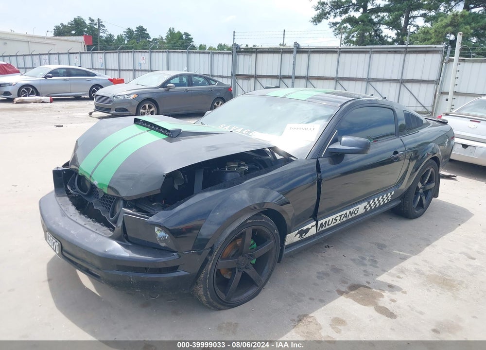 2007 FORD MUSTANG V6 DELUXE/V6 PREMIUM VIN: 1ZVFT80N175314696