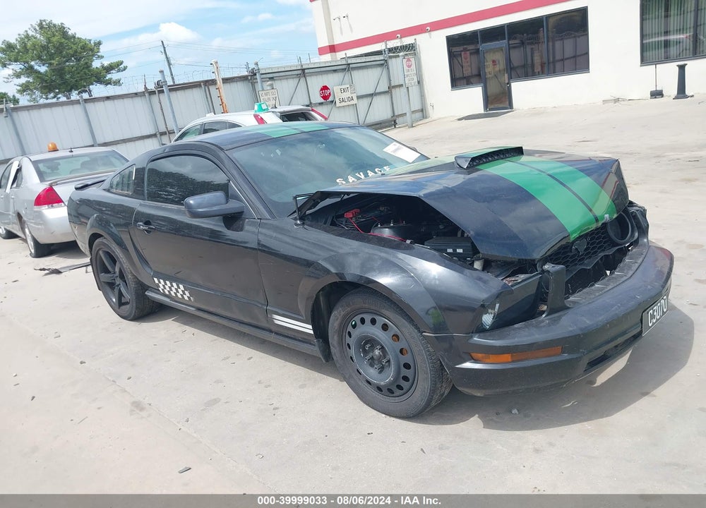2007 FORD MUSTANG V6 DELUXE/V6 PREMIUM VIN: 1ZVFT80N175314696