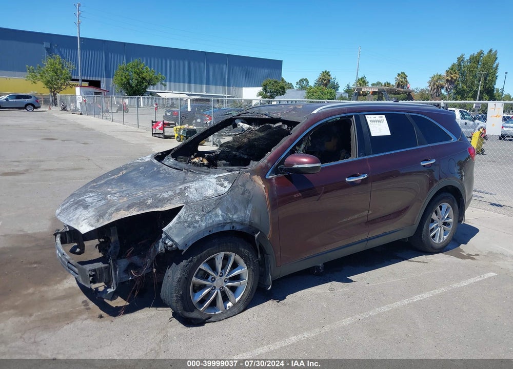 2017 KIA SORENTO 2.4L LX VIN: 5XYPG4A34HG298018