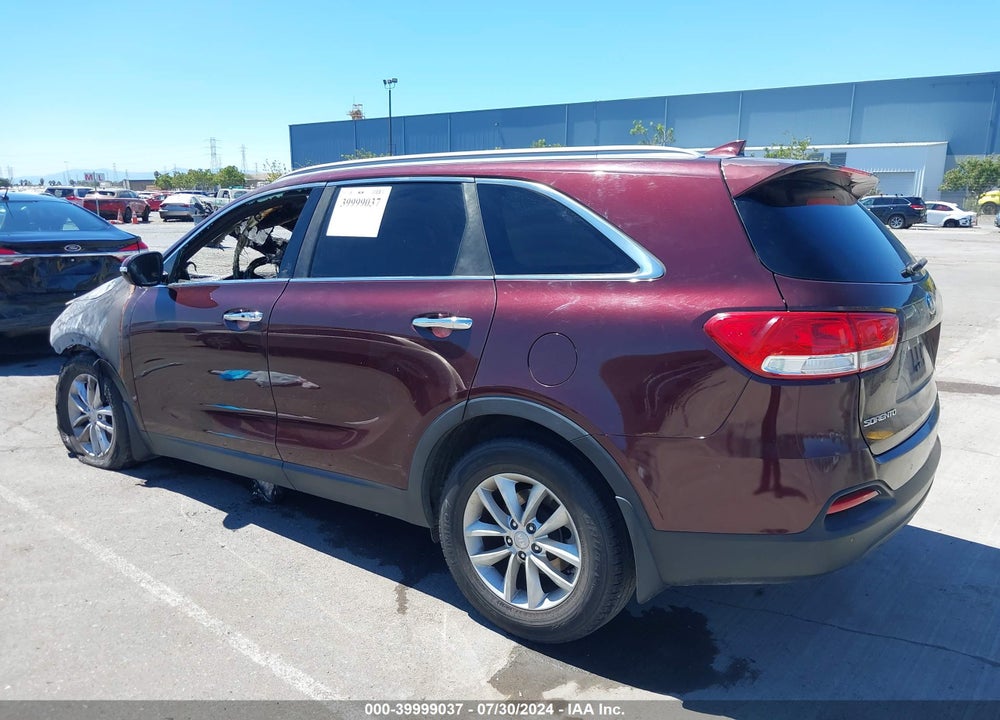 2017 KIA SORENTO 2.4L LX VIN: 5XYPG4A34HG298018