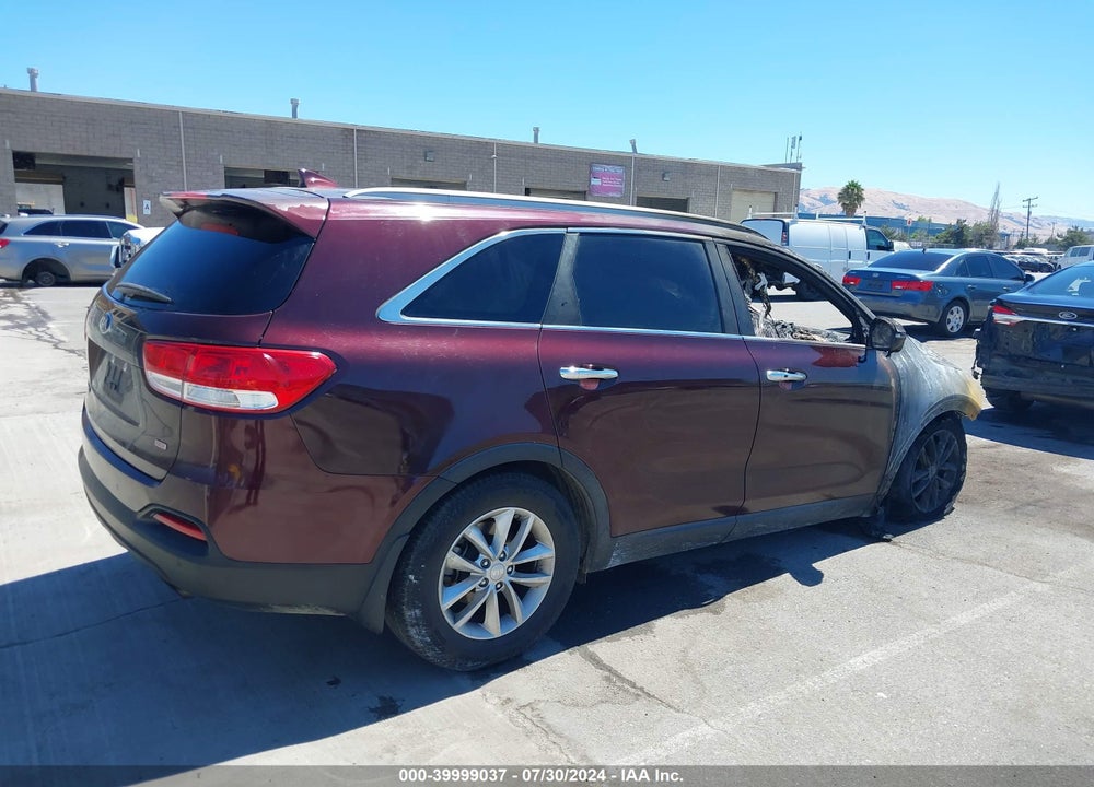2017 KIA SORENTO 2.4L LX VIN: 5XYPG4A34HG298018