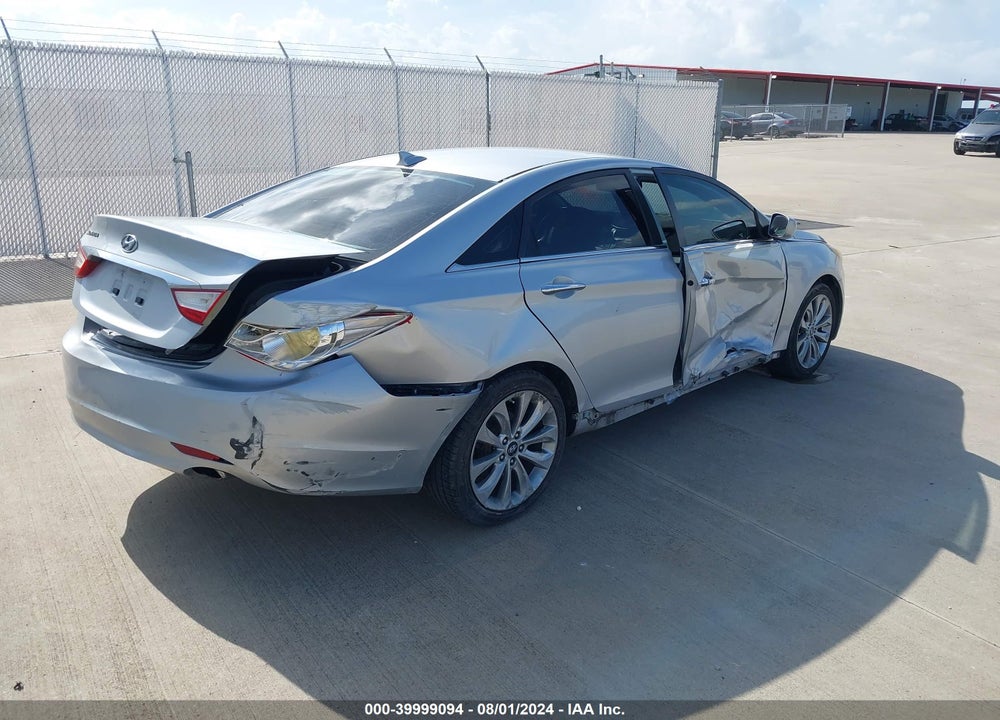 2013 HYUNDAI SONATA SE VIN: 5NPEC4AC5DH538781