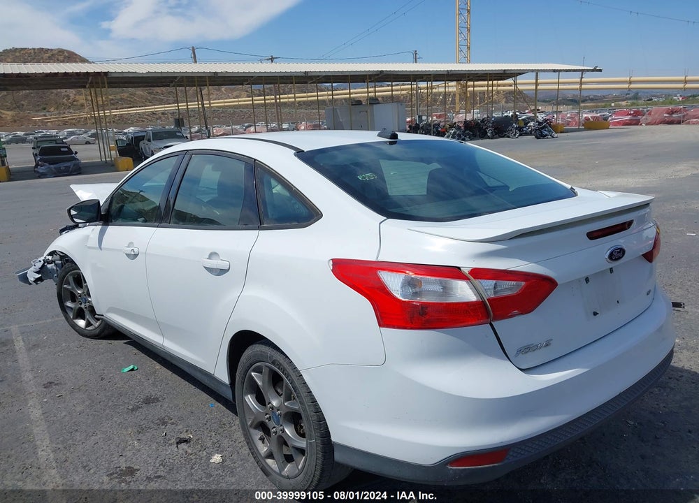 2013 FORD FOCUS SE VIN: 1FADP3F22DL265925