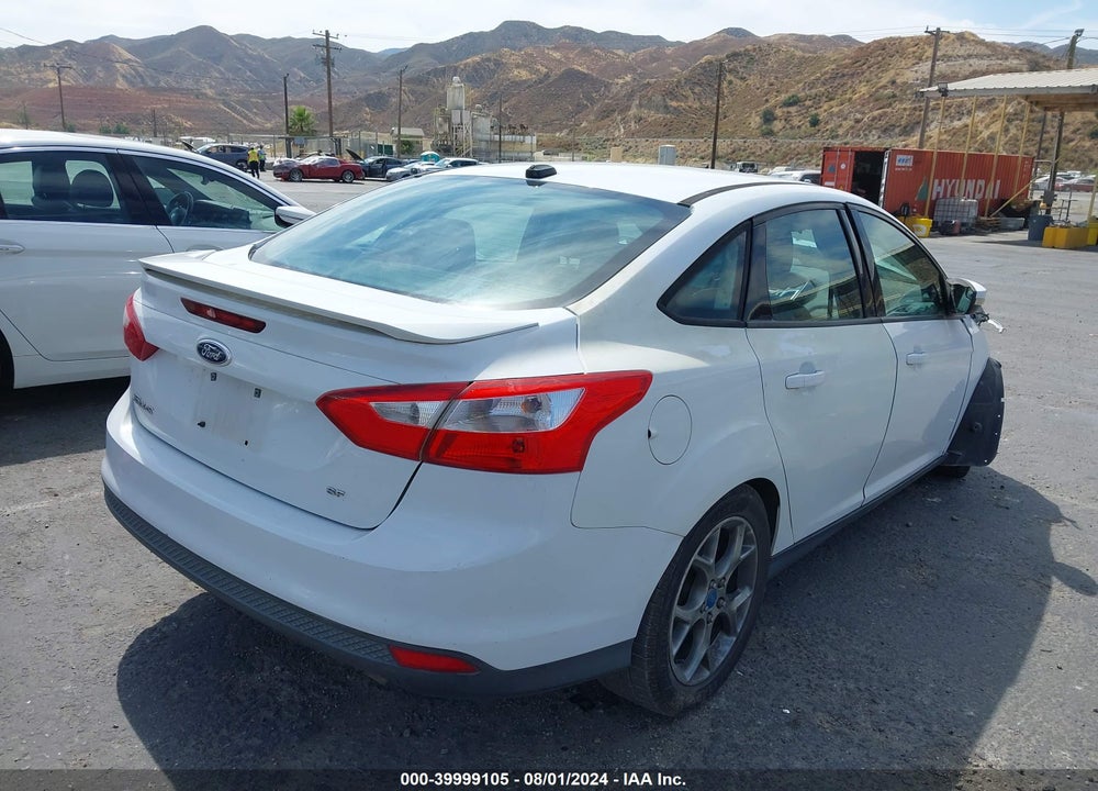 2013 FORD FOCUS SE VIN: 1FADP3F22DL265925