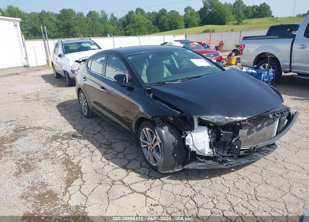 2017 HYUNDAI ELANTRA LIMITED VIN: KMHD84LF1HU149728