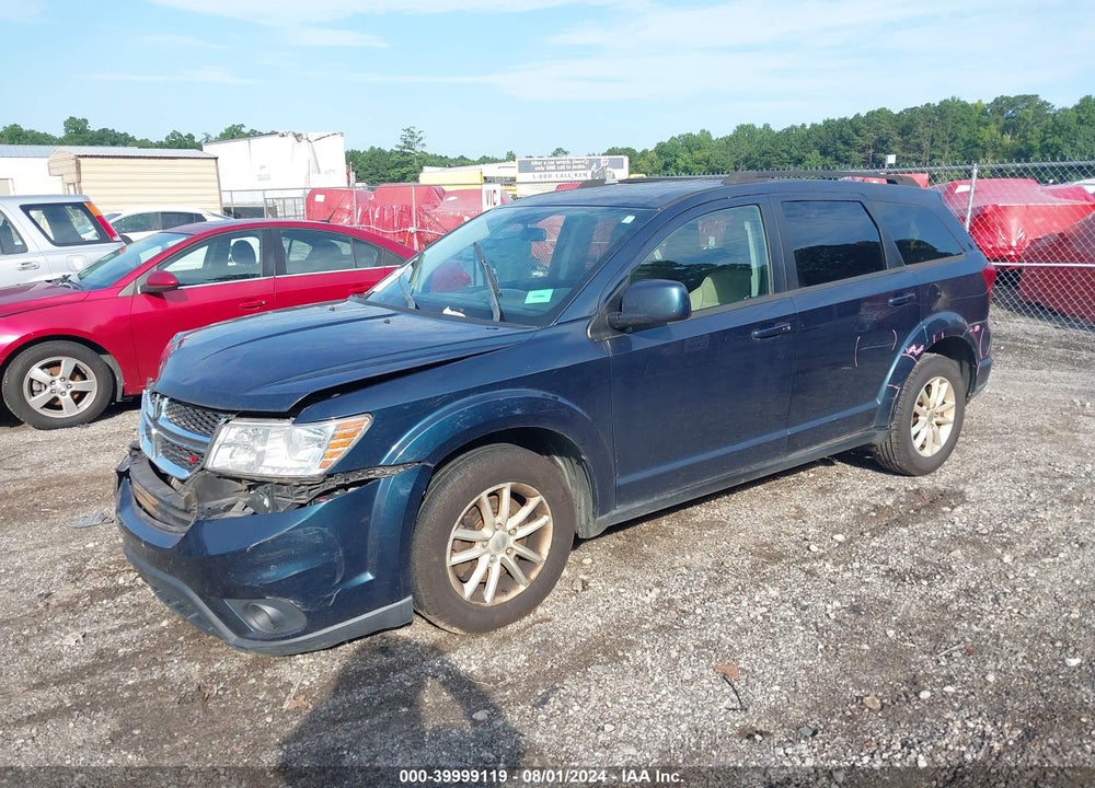 2014 DODGE JOURNEY SXT VIN: 3C4PDCBB1ET242423