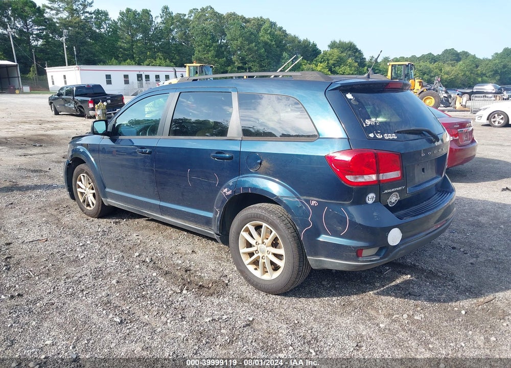 2014 DODGE JOURNEY SXT VIN: 3C4PDCBB1ET242423