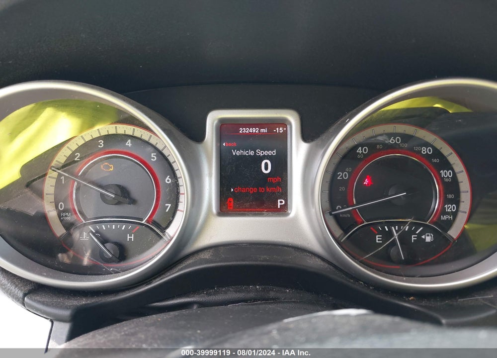 2014 DODGE JOURNEY SXT VIN: 3C4PDCBB1ET242423