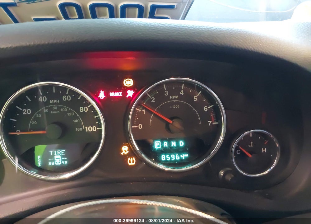 2016 JEEP WRANGLER UNLIMITED SPORT VIN: 1C4BJWDG5GL265960