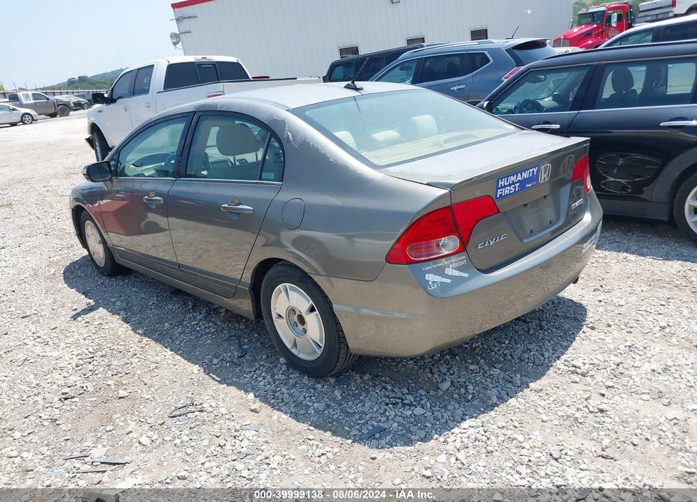 2008 HONDA CIVIC HYBRID VIN: JHMFA36298S010946
