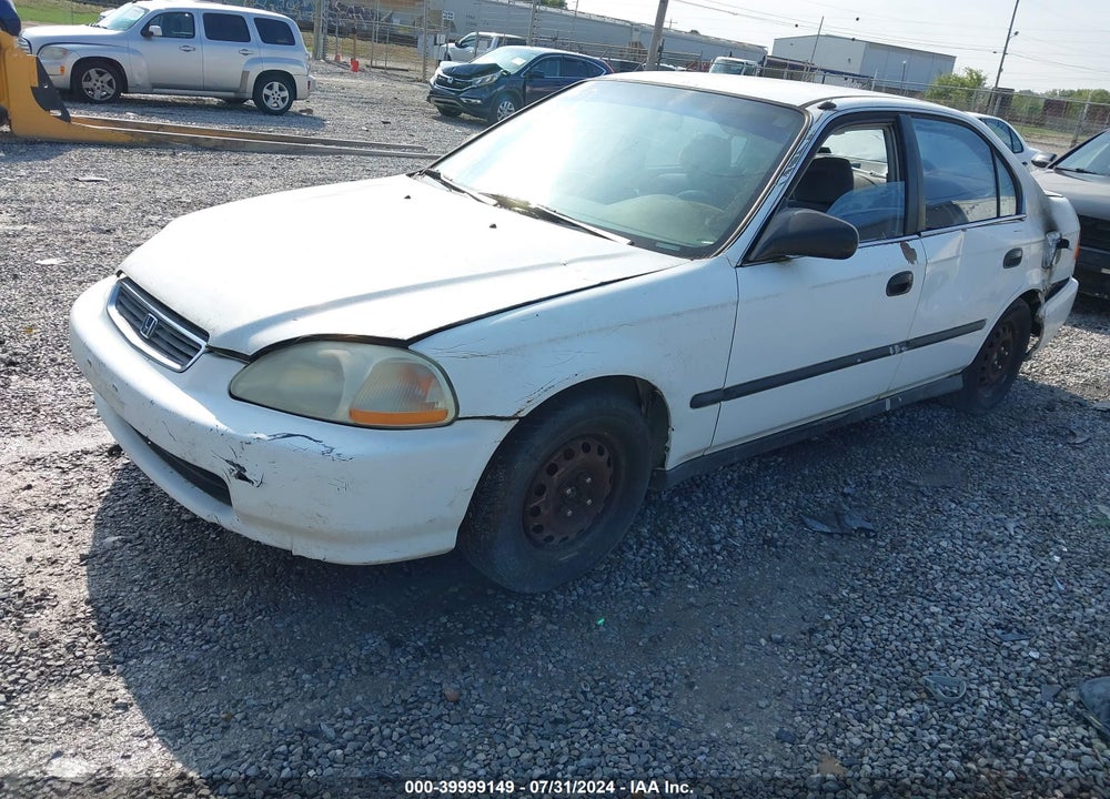 1998 HONDA CIVIC LX VIN: 2HGEJ6677WH536881