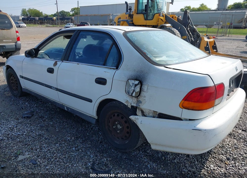 1998 HONDA CIVIC LX VIN: 2HGEJ6677WH536881