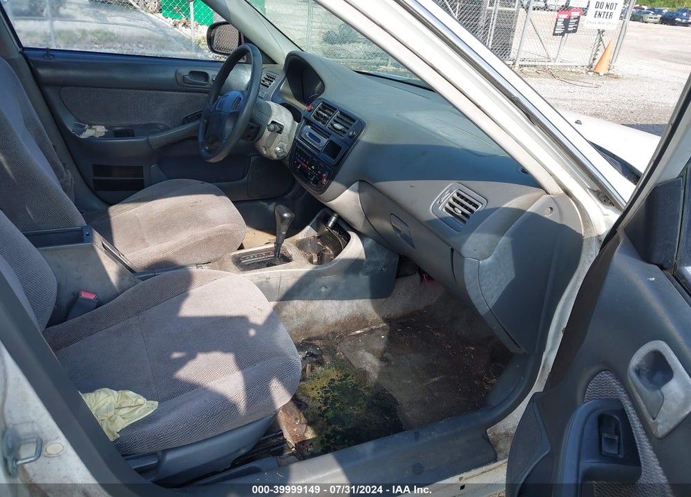 1998 HONDA CIVIC LX VIN: 2HGEJ6677WH536881