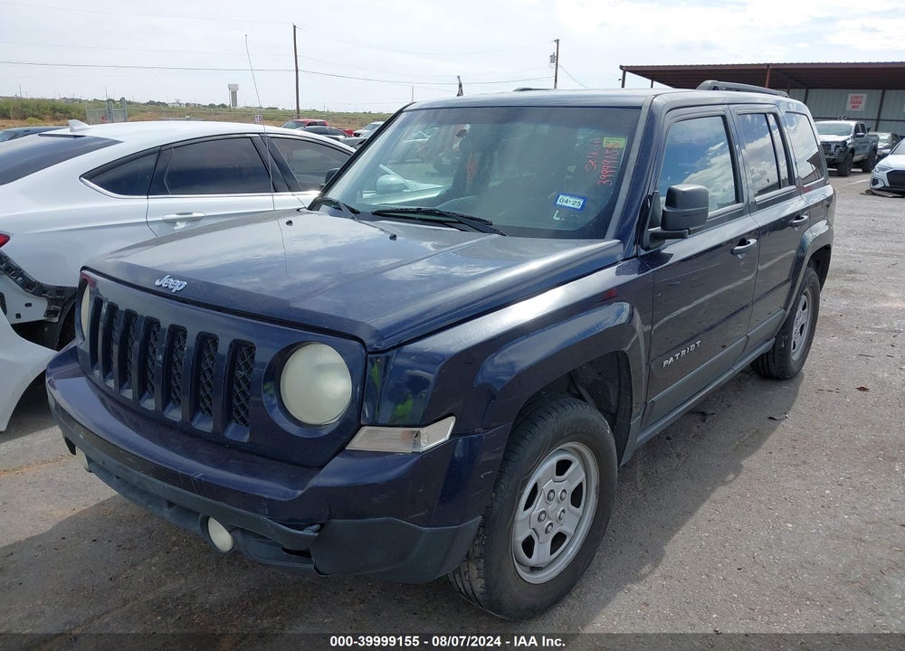 2014 JEEP PATRIOT SPORT VIN: 1C4NJPBA7ED509844