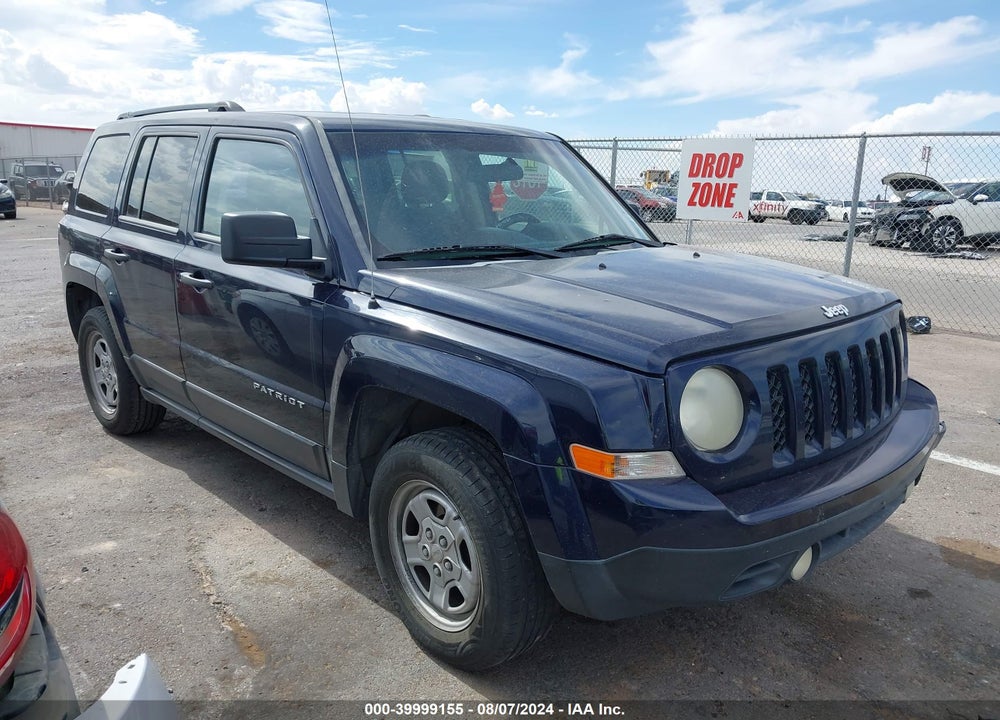 2014 JEEP PATRIOT SPORT VIN: 1C4NJPBA7ED509844