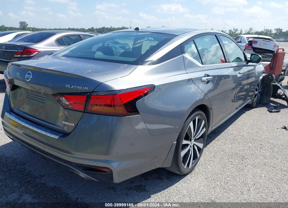 2020 NISSAN ALTIMA PLATINUM VC-TURBO FWD VIN: 1N4AL4FV8LC140005
