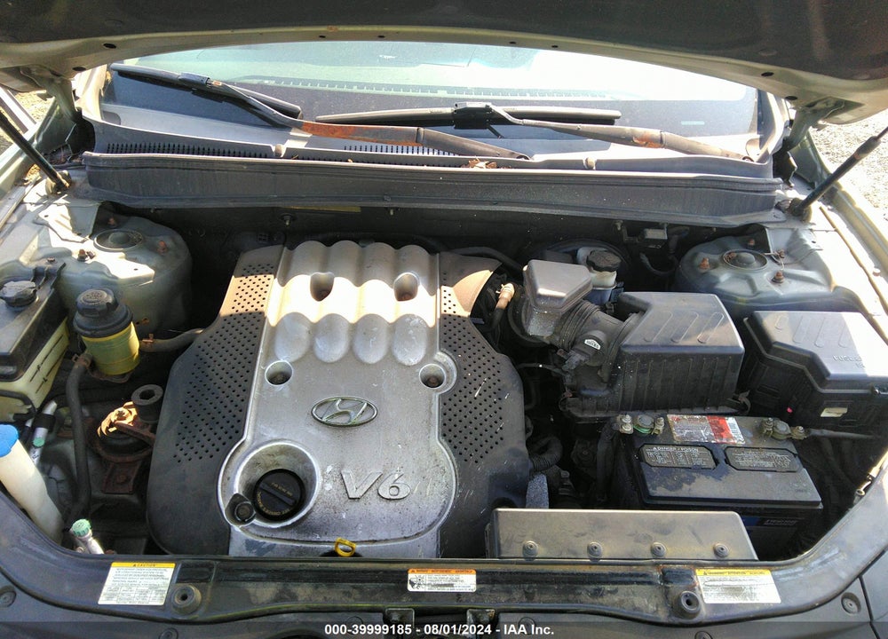 2007 HYUNDAI SANTA FE GLS VIN: 5NMSG73D17H033210