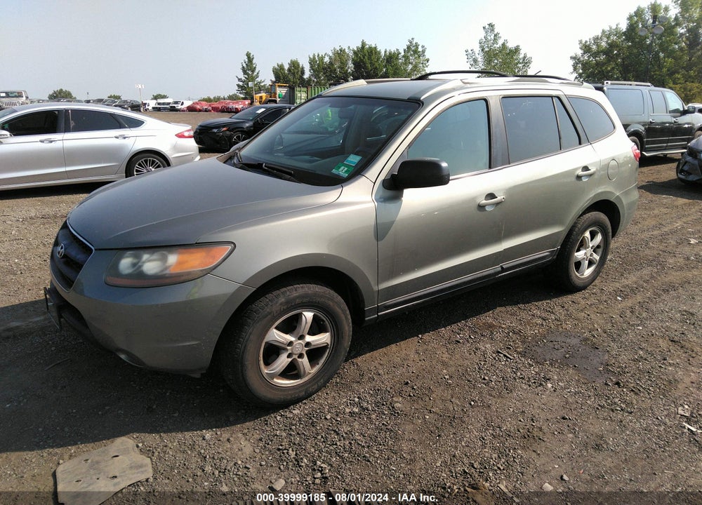 2007 HYUNDAI SANTA FE GLS VIN: 5NMSG73D17H033210