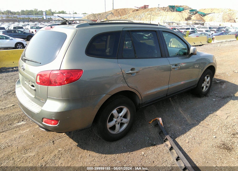 2007 HYUNDAI SANTA FE GLS VIN: 5NMSG73D17H033210