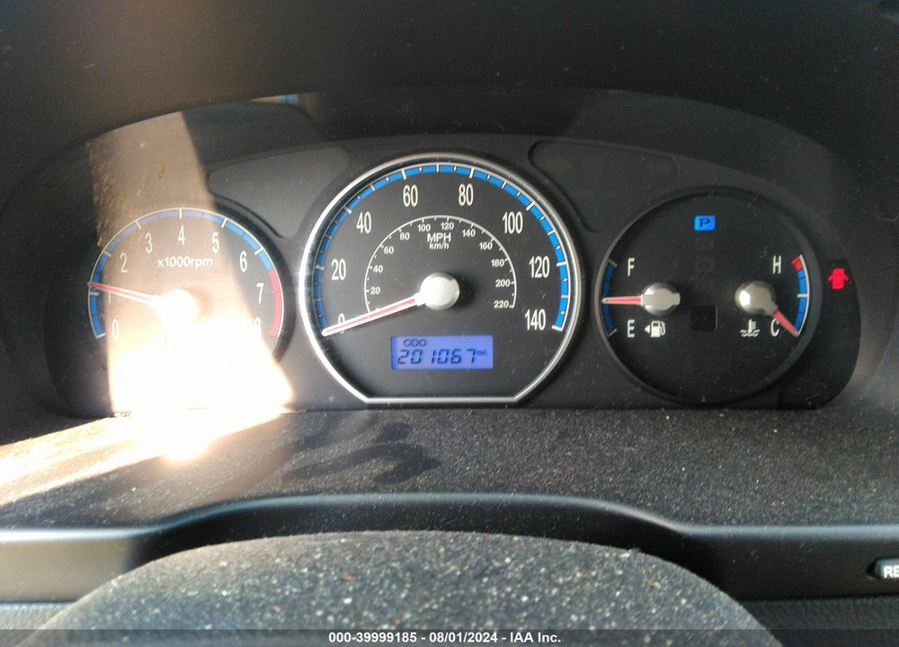 2007 HYUNDAI SANTA FE GLS VIN: 5NMSG73D17H033210