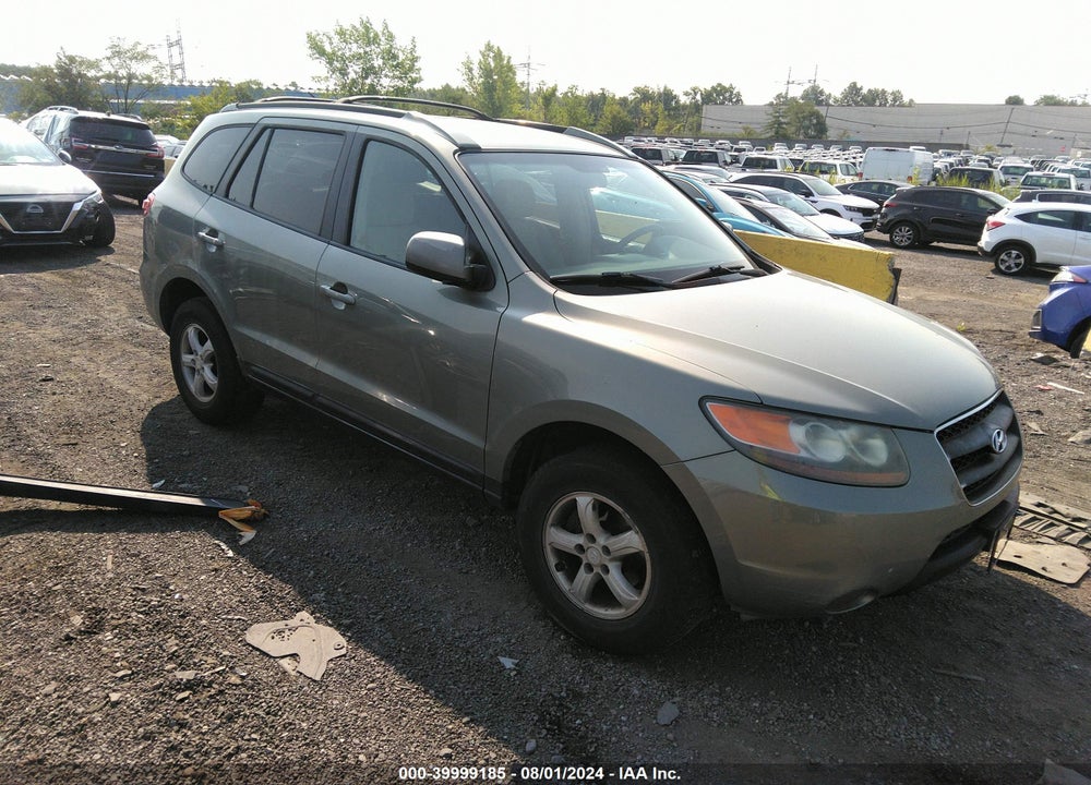 2007 HYUNDAI SANTA FE GLS VIN: 5NMSG73D17H033210