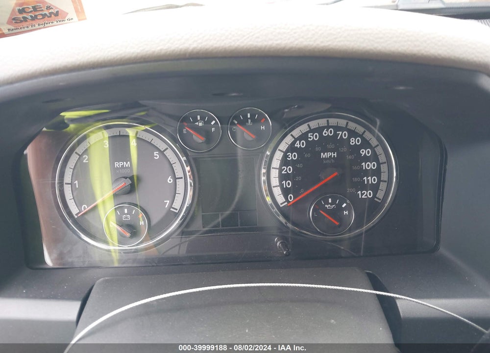2009 DODGE RAM 1500 SLT/SPORT/TRX VIN: 1D3HV18P09S804612