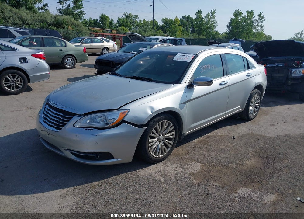 2012 CHRYSLER 200 LIMITED VIN: 1C3CCBCG3CN326346