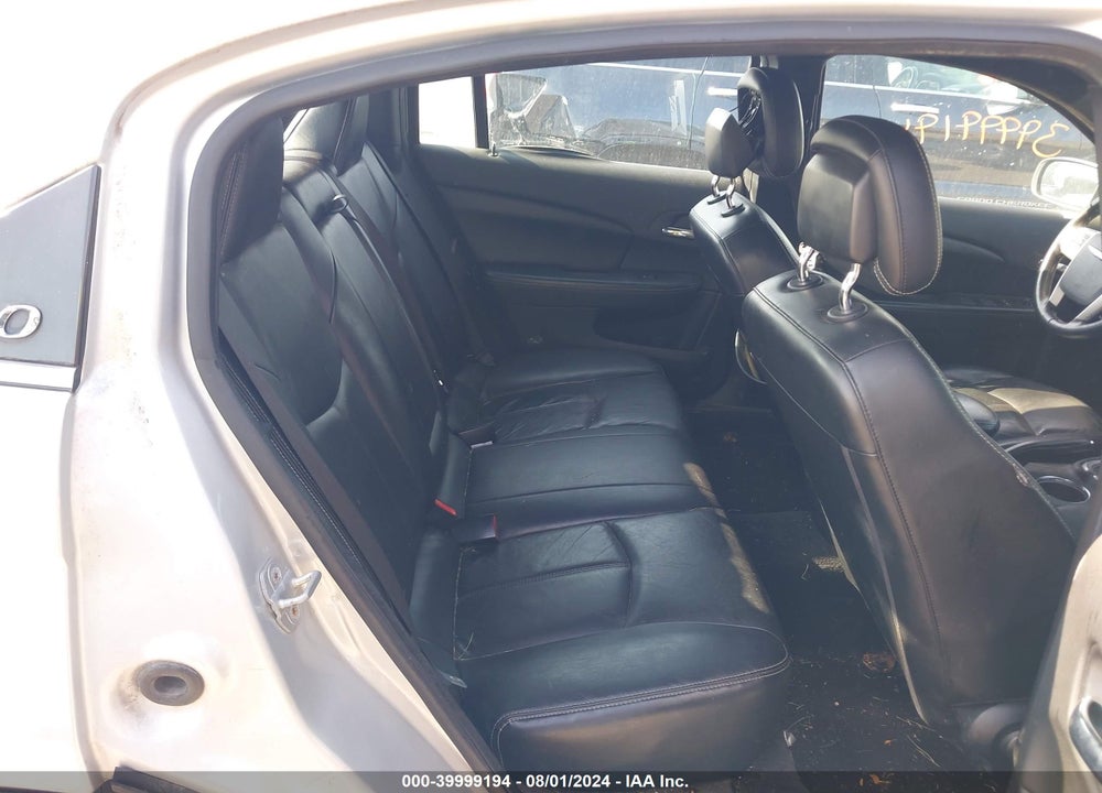2012 CHRYSLER 200 LIMITED VIN: 1C3CCBCG3CN326346