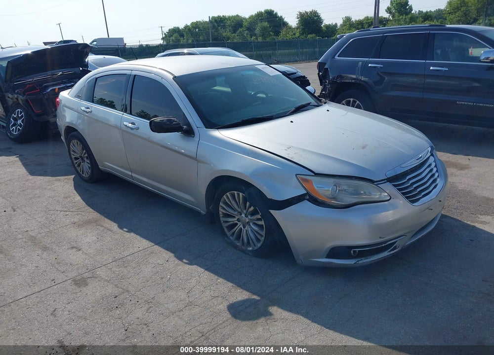 2012 CHRYSLER 200 LIMITED VIN: 1C3CCBCG3CN326346
