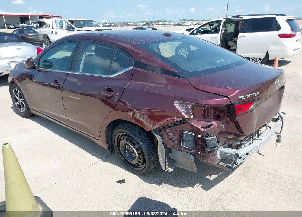 2022 NISSAN SENTRA SV XTRONIC CVT VIN: 3N1AB8CV6NY310402