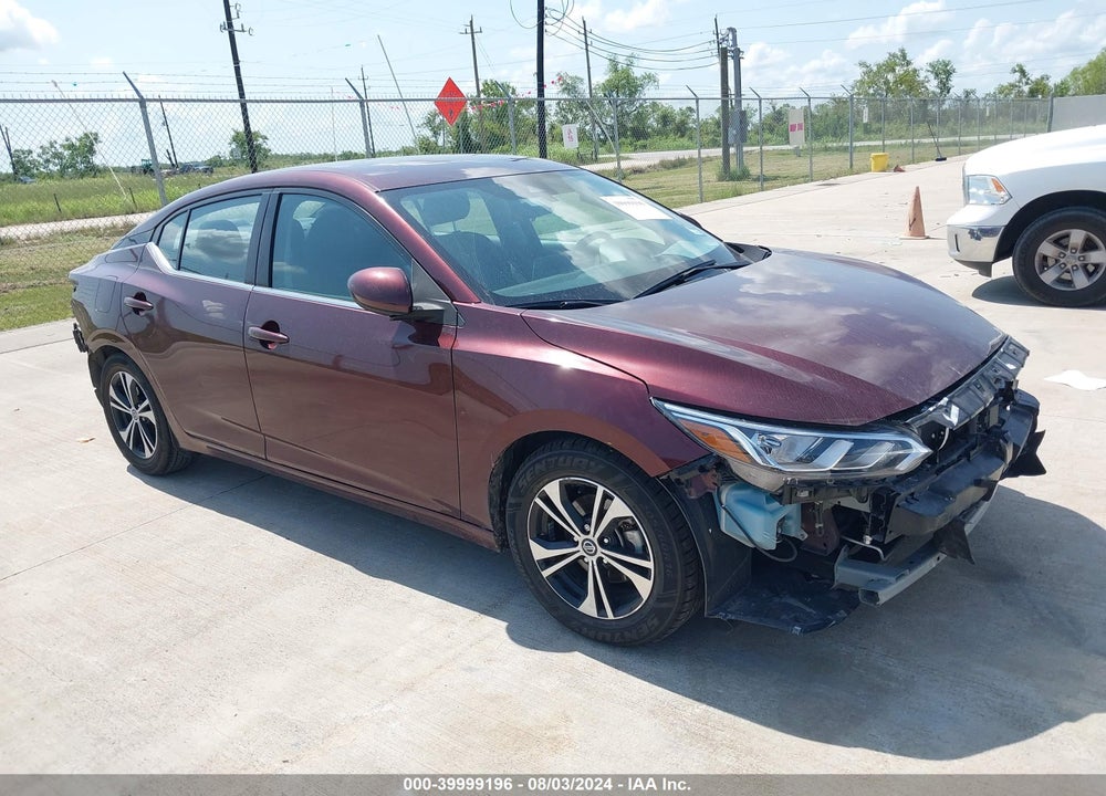 2022 NISSAN SENTRA SV XTRONIC CVT VIN: 3N1AB8CV6NY310402