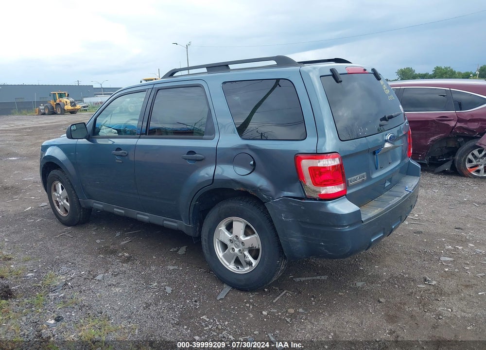 2011 FORD ESCAPE XLT VIN: 1FMCU0D7XBKC10018
