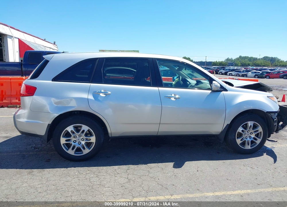 2007 ACURA MDX TECHNOLOGY PACKAGE VIN: 2HNYD28317H548316