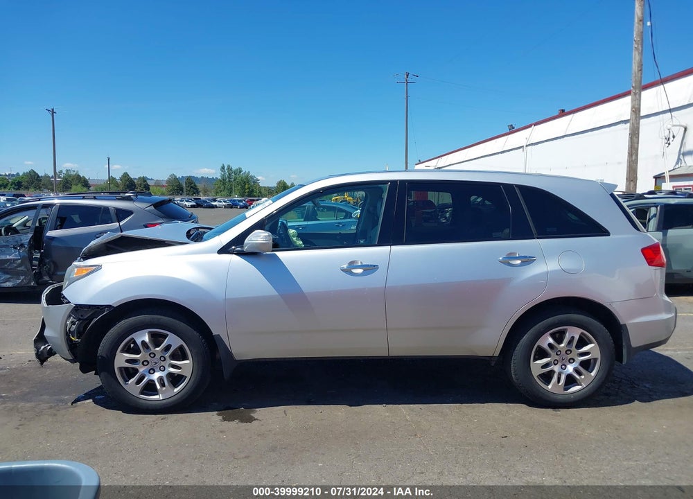 2007 ACURA MDX TECHNOLOGY PACKAGE VIN: 2HNYD28317H548316