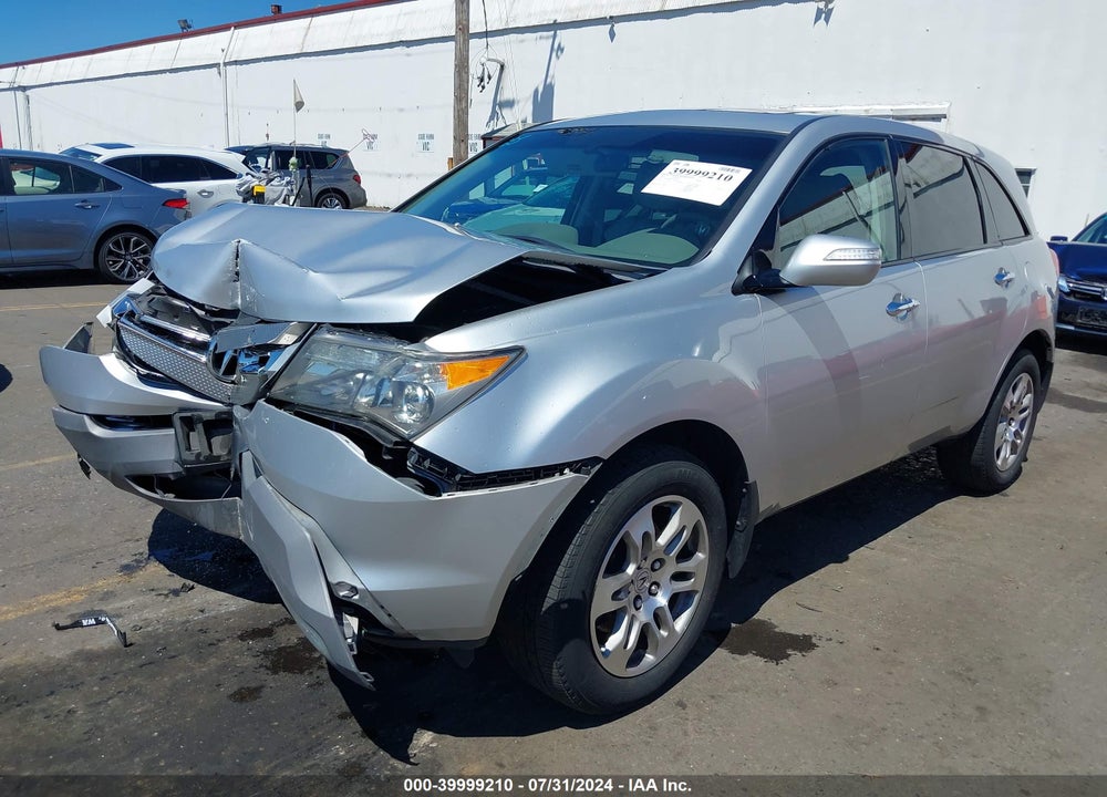 2007 ACURA MDX TECHNOLOGY PACKAGE VIN: 2HNYD28317H548316