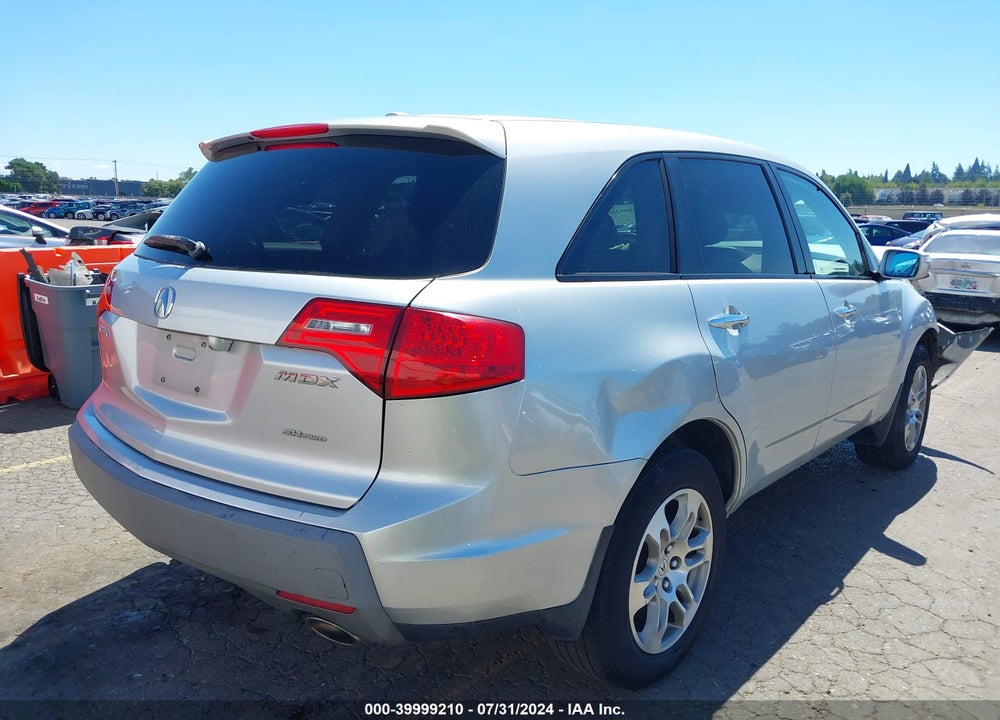 2007 ACURA MDX TECHNOLOGY PACKAGE VIN: 2HNYD28317H548316