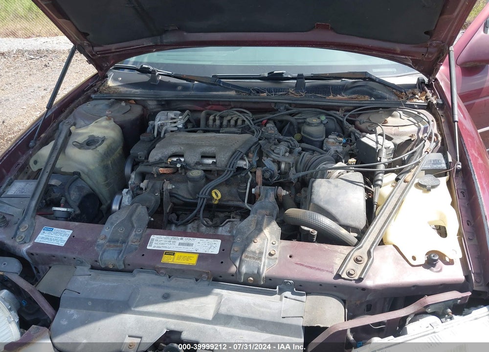 1997 CHEVROLET MONTE CARLO LS CMI VIN: 2G1WW12M4V9293650
