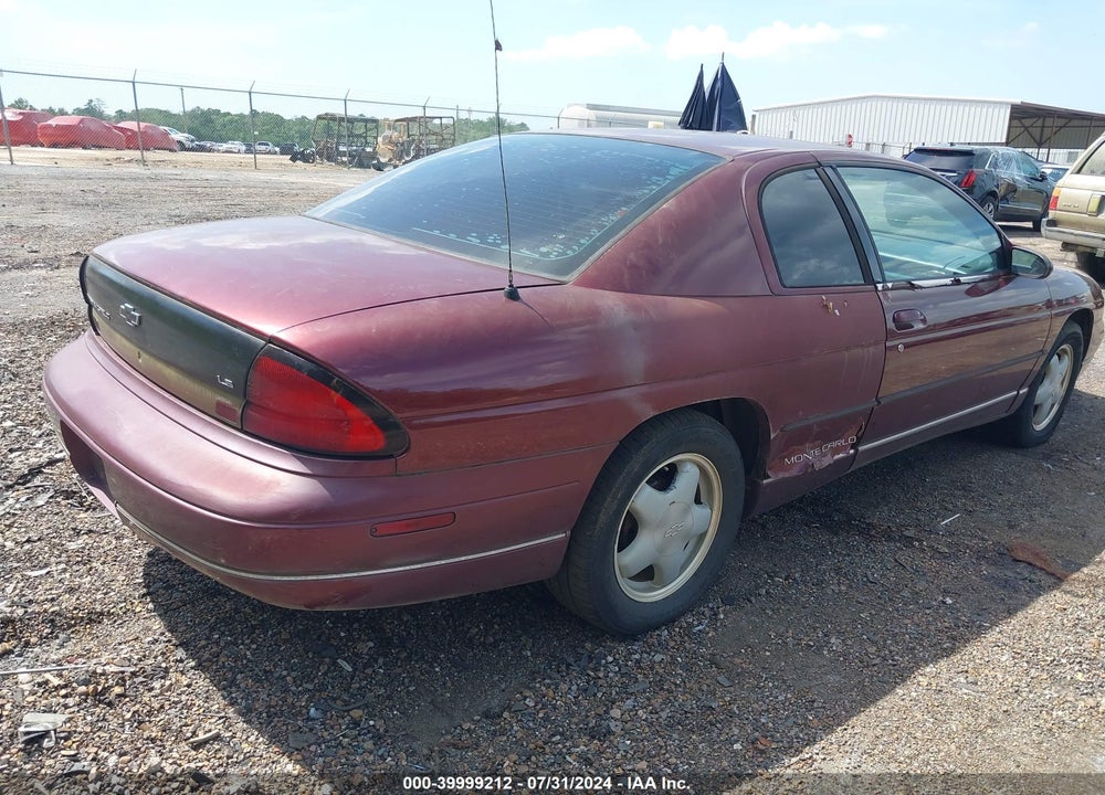 1997 CHEVROLET MONTE CARLO LS CMI VIN: 2G1WW12M4V9293650