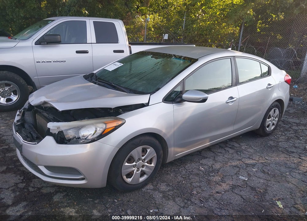 2016 KIA FORTE LX VIN: KNAFK4A6XG5500059