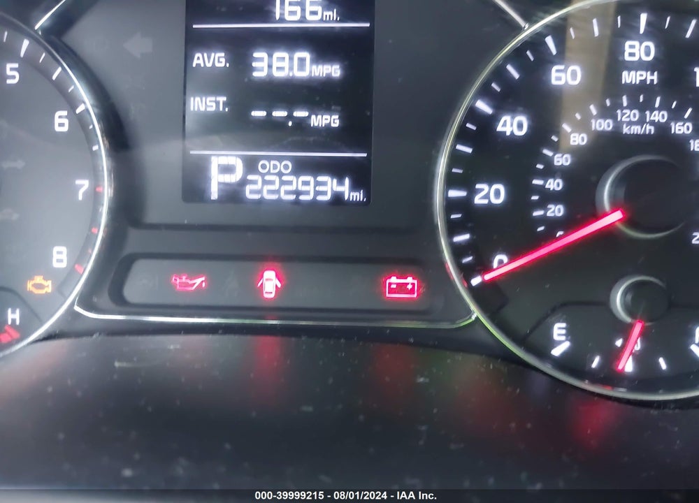 2016 KIA FORTE LX VIN: KNAFK4A6XG5500059