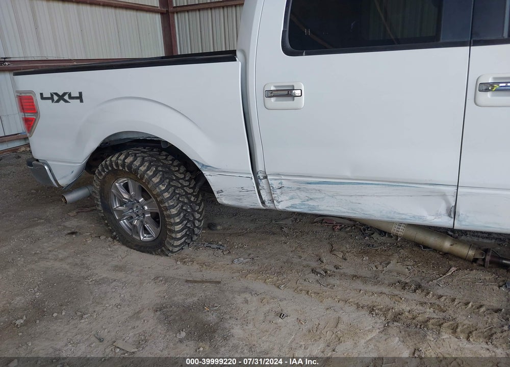 2012 FORD F-150 XLT VIN: 1FTFW1EF8CKE34851