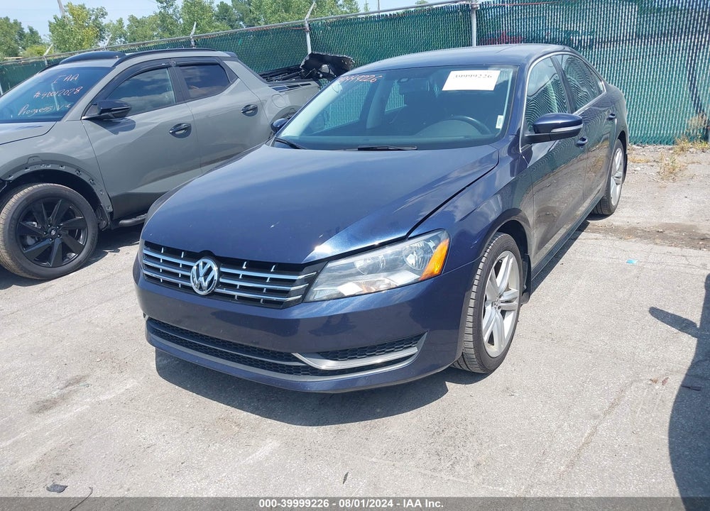 2014 VOLKSWAGEN PASSAT 2.0L TDI SE VIN: 1VWBN7A32EC050803