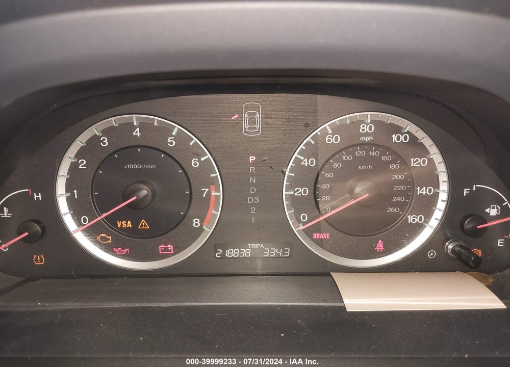 2008 HONDA ACCORD 3.5 EX-L VIN: 1HGCP36808A029836