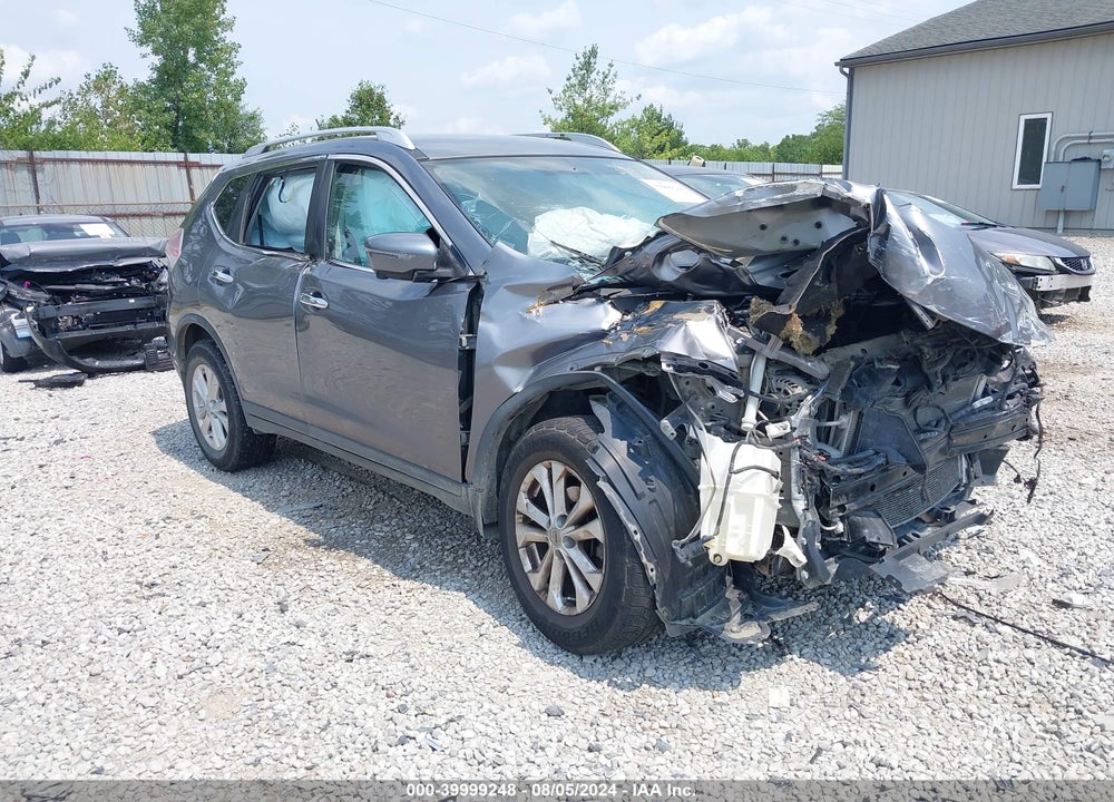 2016 NISSAN ROGUE SV VIN: KNMAT2MV5GP667242