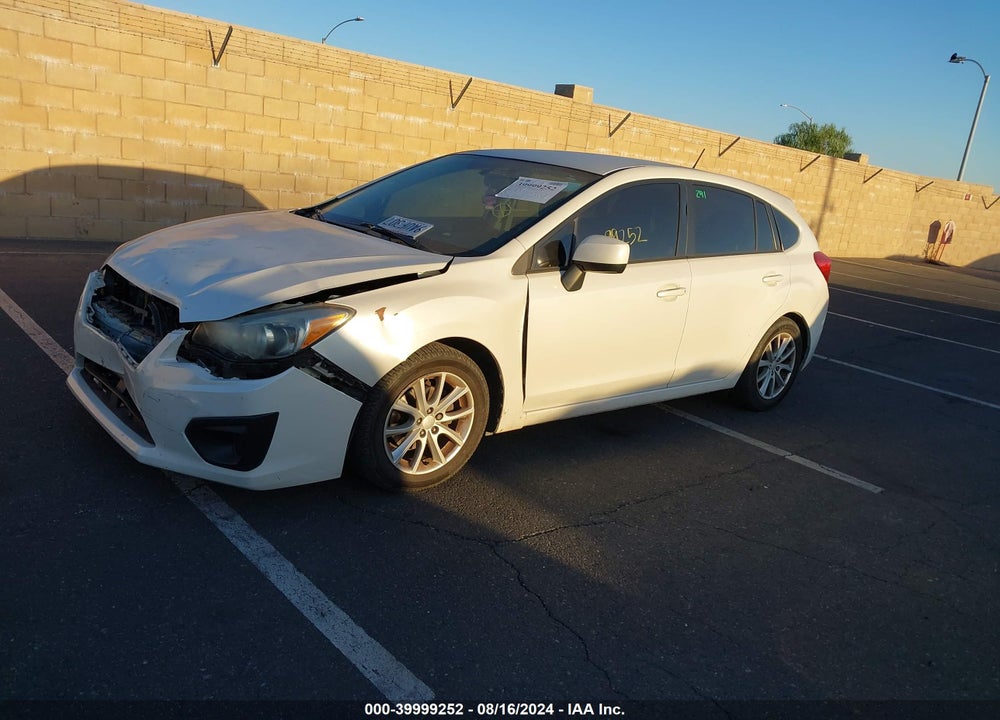 2013 SUBARU IMPREZA 2.0I PREMIUM VIN: JF1GPAC64D2831789