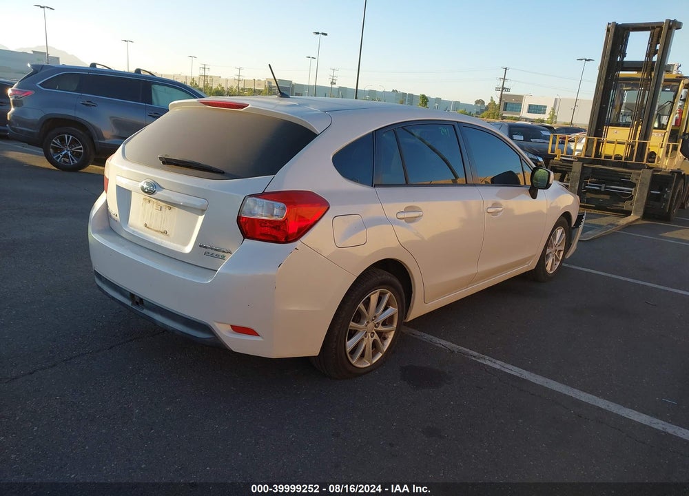2013 SUBARU IMPREZA 2.0I PREMIUM VIN: JF1GPAC64D2831789