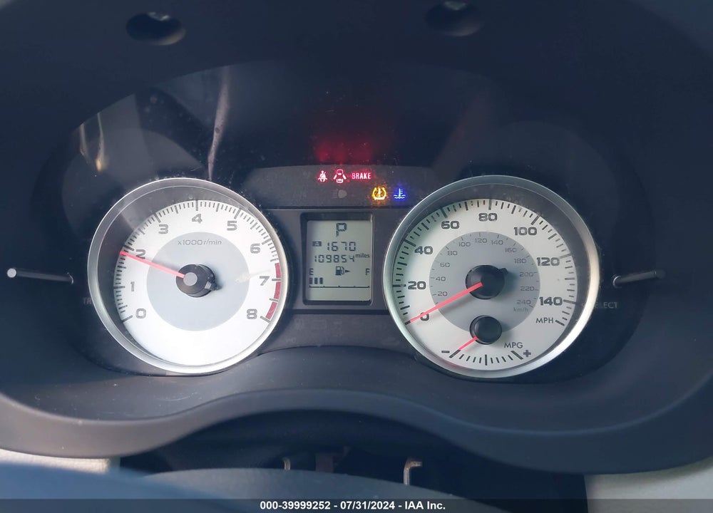 2013 SUBARU IMPREZA 2.0I PREMIUM VIN: JF1GPAC64D2831789