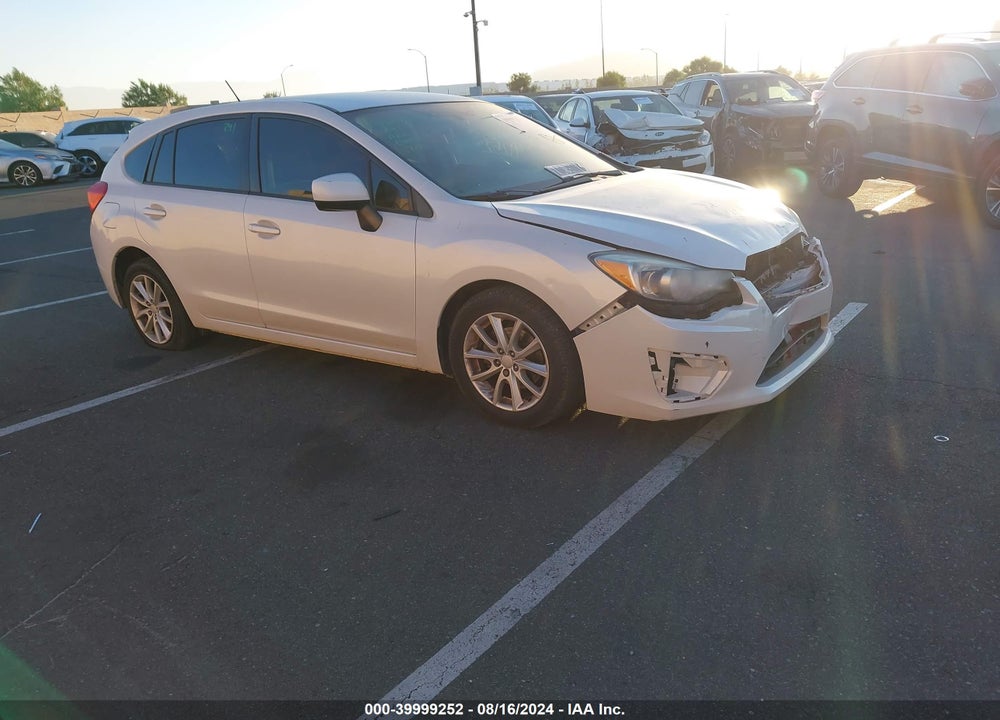 2013 SUBARU IMPREZA 2.0I PREMIUM VIN: JF1GPAC64D2831789