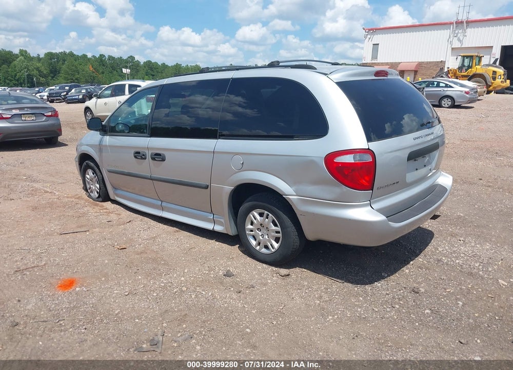 2006 DODGE GRAND CARAVAN SE VIN: 1D4GP24R86B616737